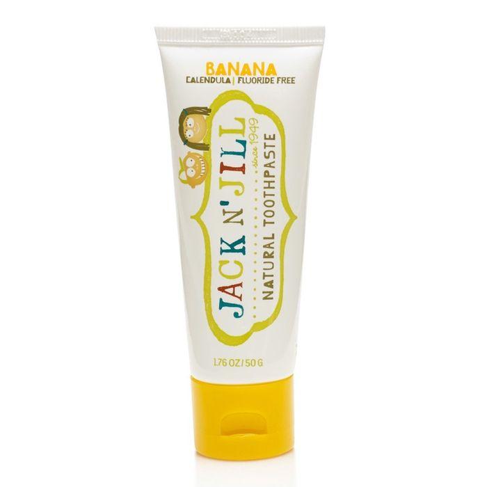 Jack N Jill Natural Toothpaste with Calendula (Fluoride Free) Banana 50g