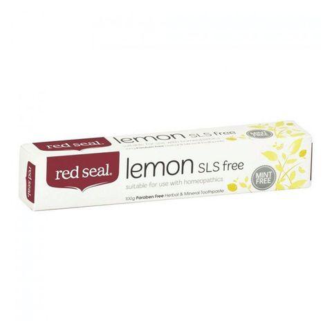 RED SEAL Toothpaste Lemon SLS Free 100g