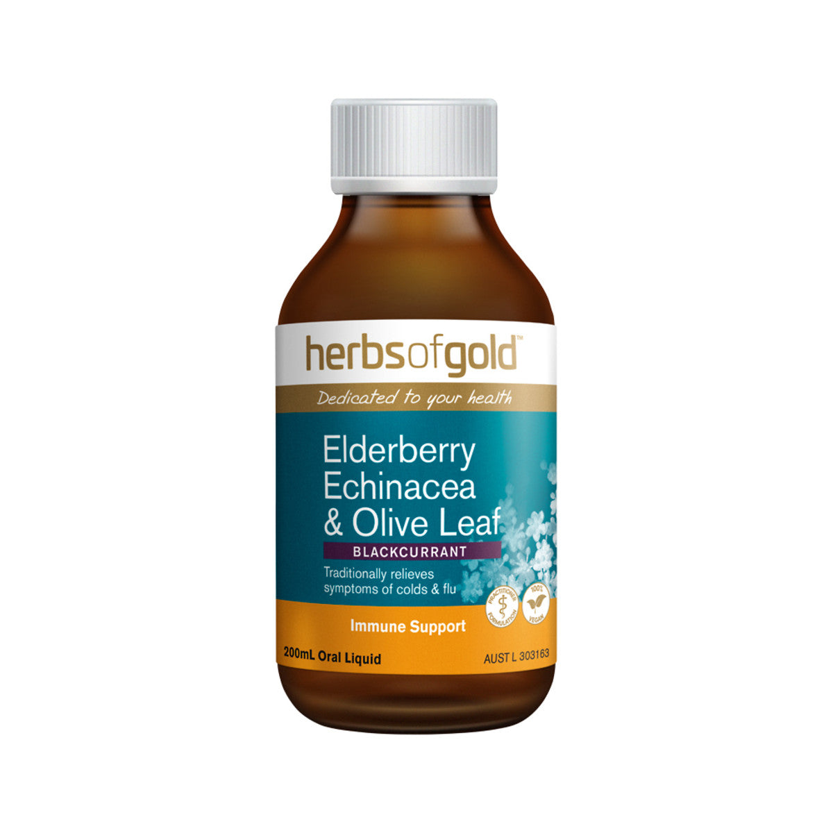 Elderberry Echinacea and Olive Leaf 200ml
