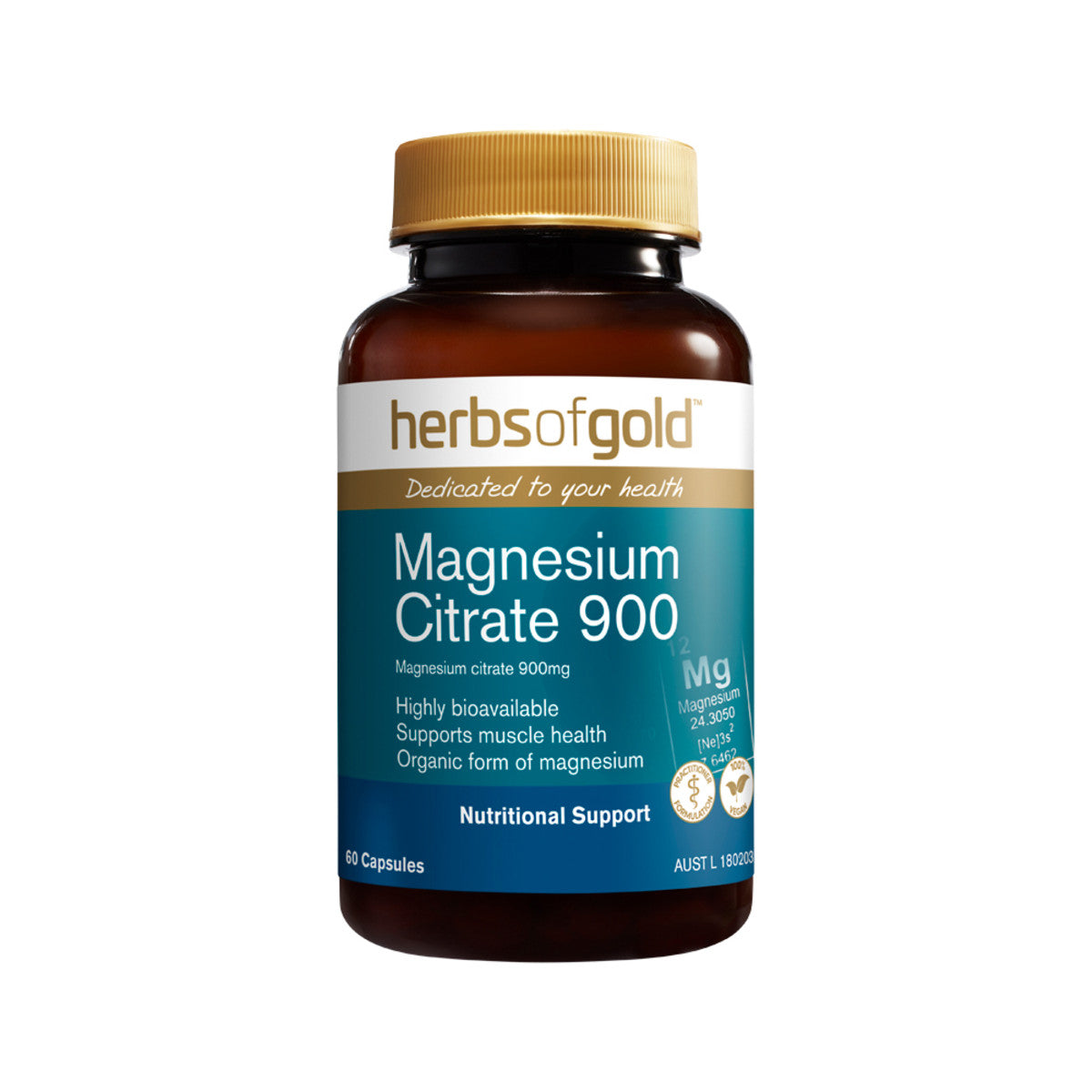 Magnesium Citrate 900 60vc