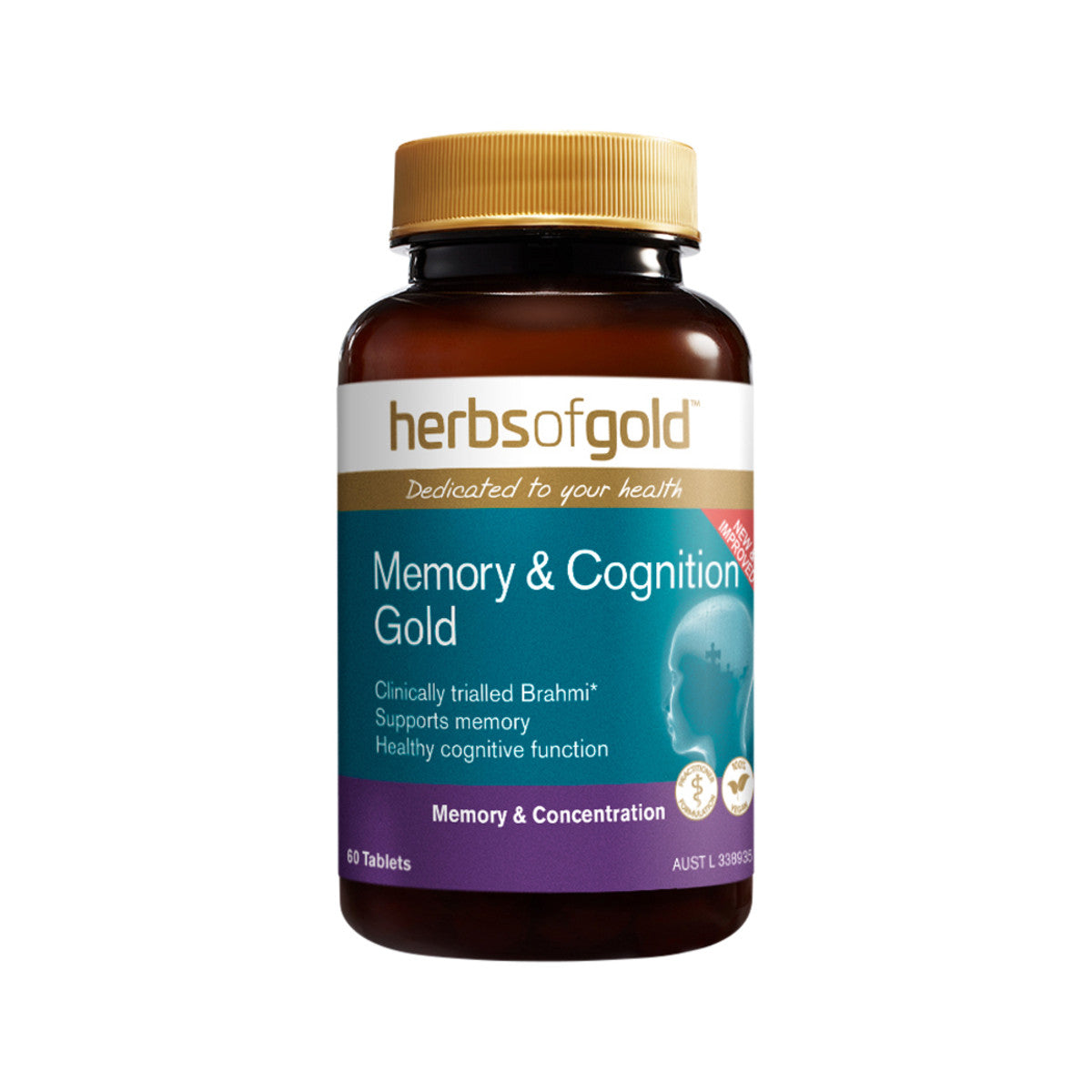 Memory and Cognition Gold 60t