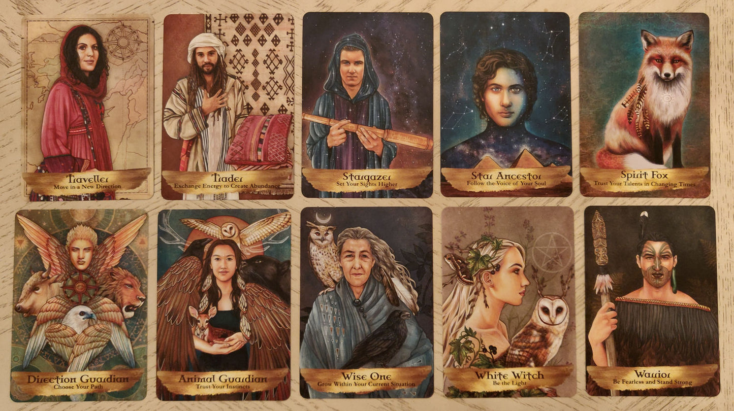 ANGELS AND ANCESTORS ORACLE CARDS