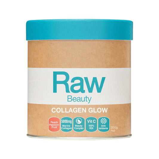 AMAZONIA Marine Collagen Glow Peach Passionfruit 200g