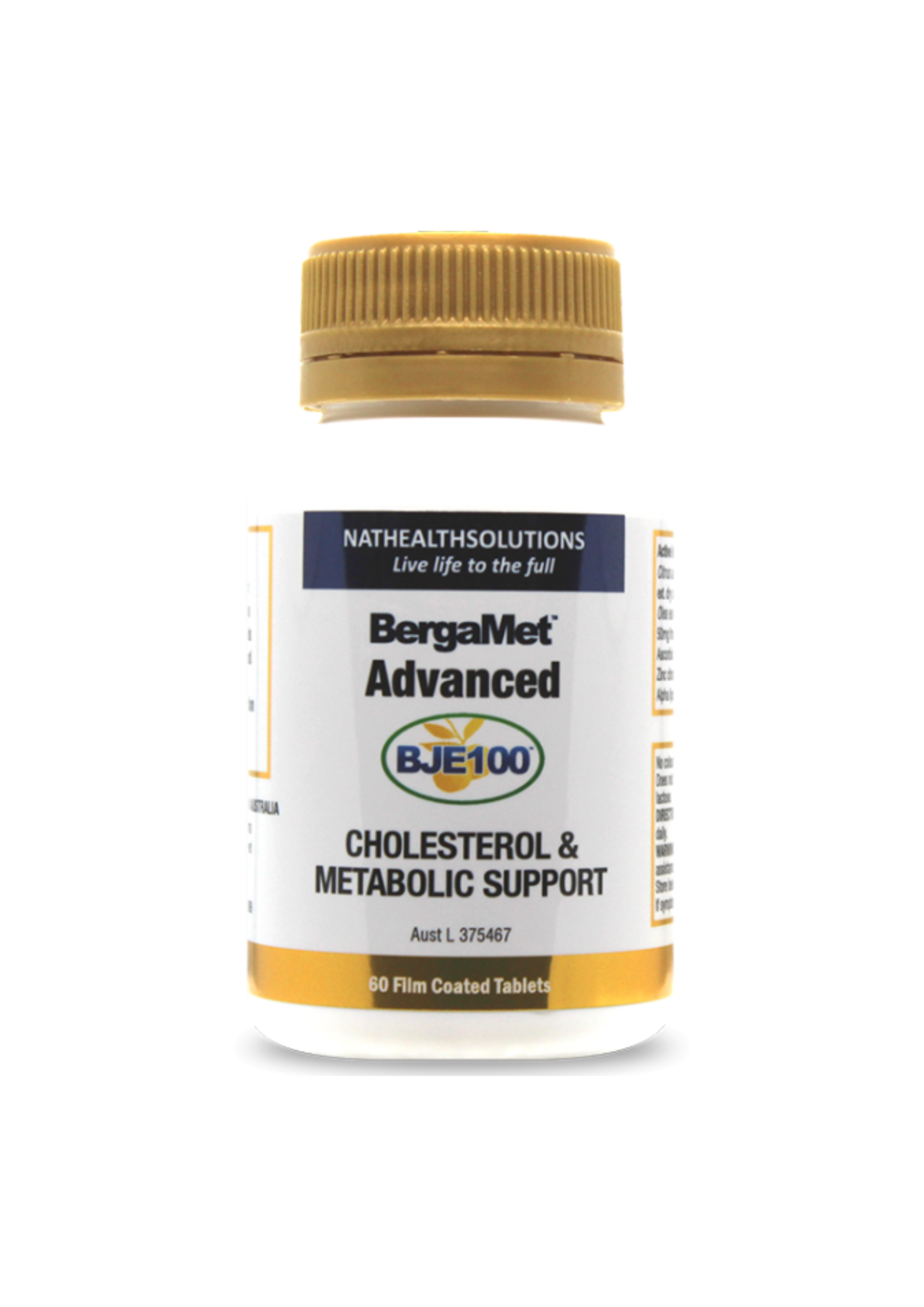NATHEALTH SOLUTIONS BergaMet Advanced 60t