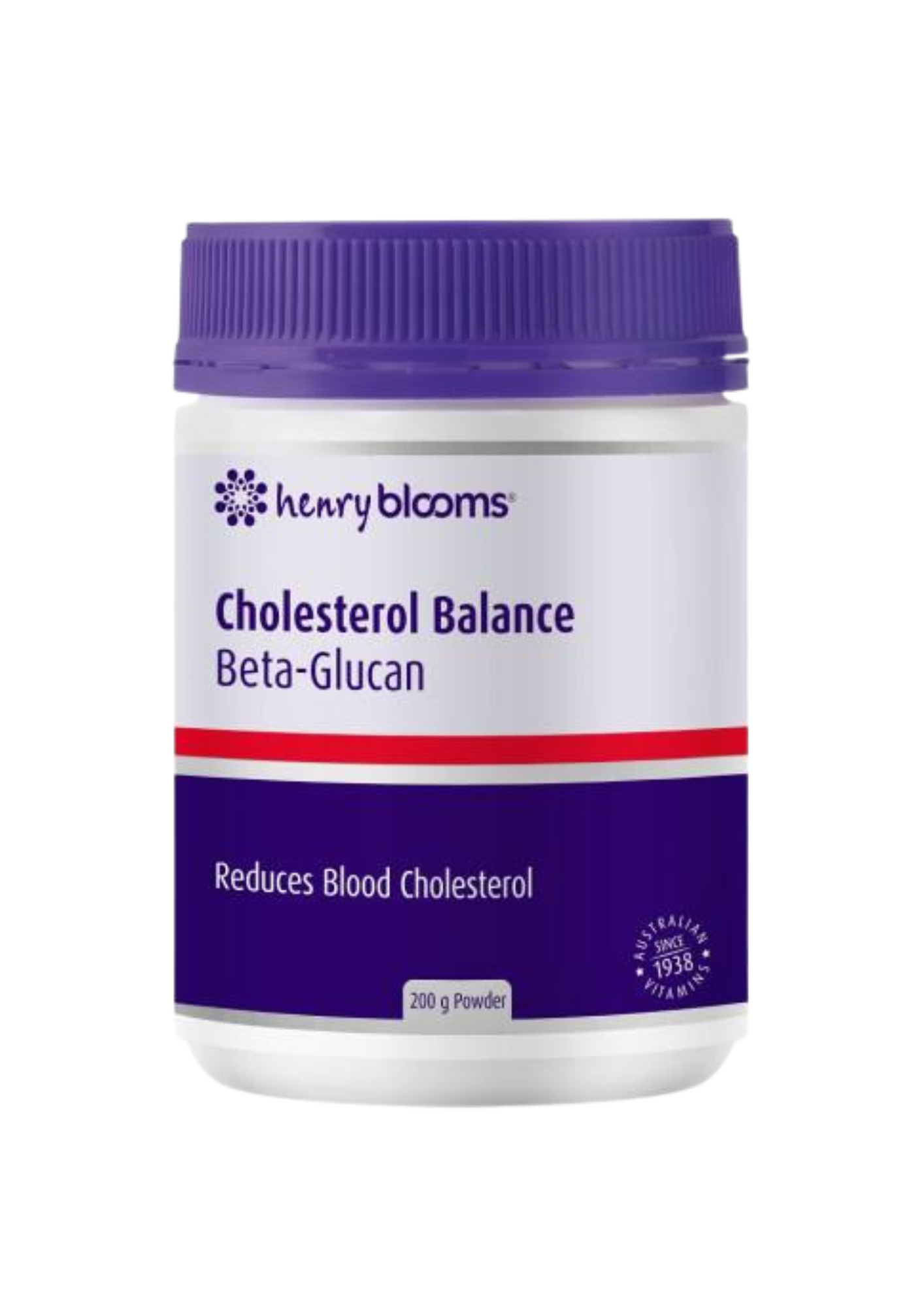 HENGRY BLOOMS Cholesterol Balance Beta Glucan Powder 200g