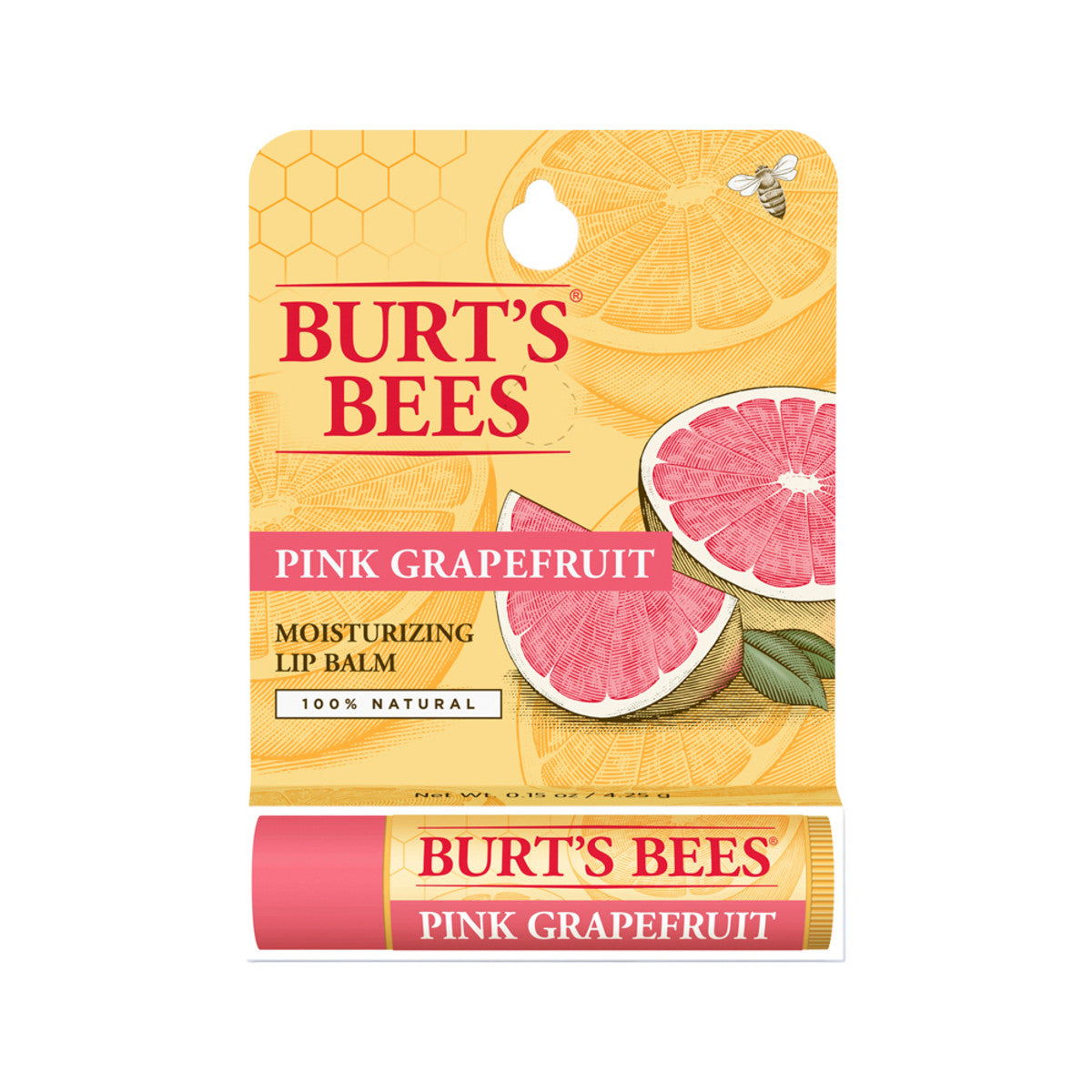 BURTS BEES Lip Balm Pink Grapefruit 4.25g
