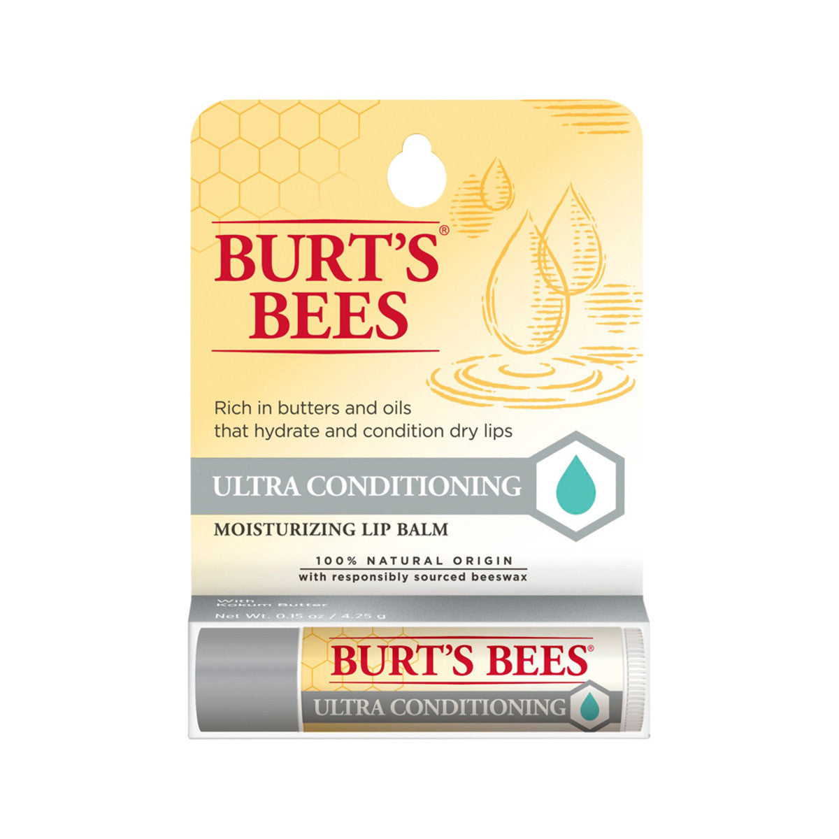BURTS BEES Lip Balm Ultra Conditioning