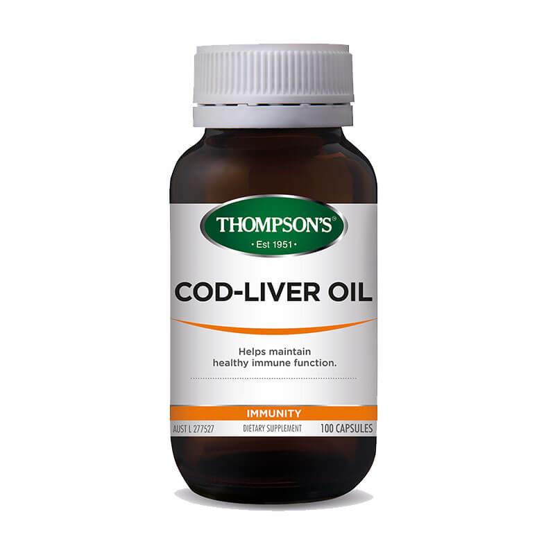 THOMPSONS Cod Liver Oil 100c