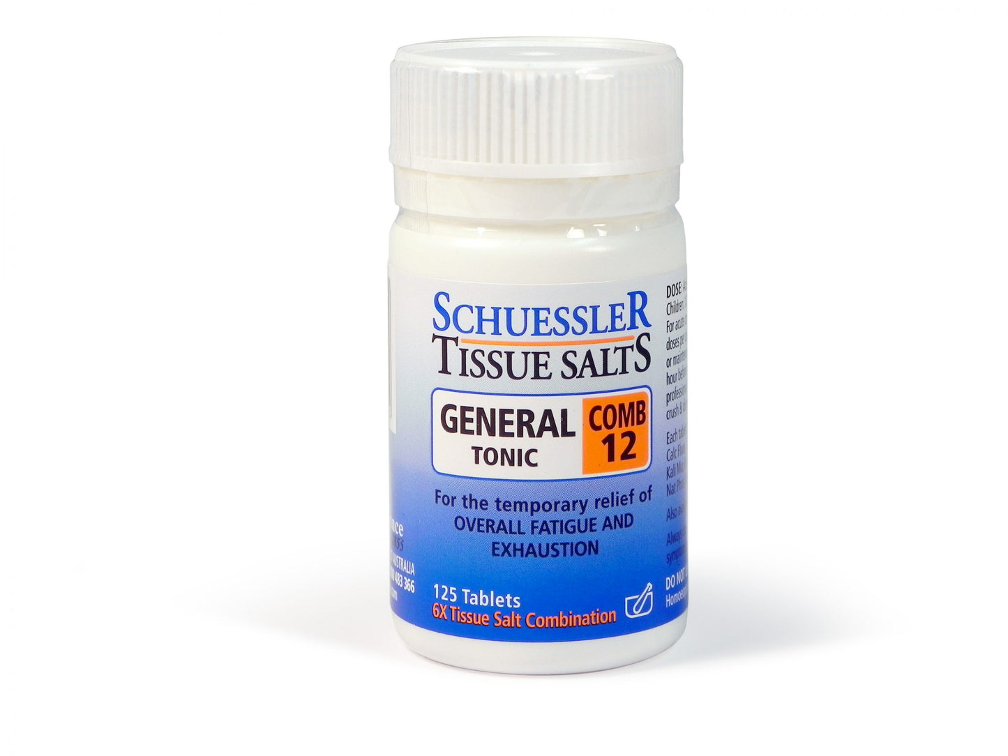 SCHUESSLER Comb 12 GENERAL TONIC 125t