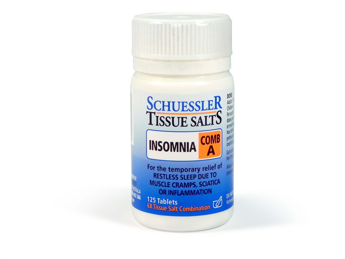 SCHUESSLER Comb A INSOMNIA 125t