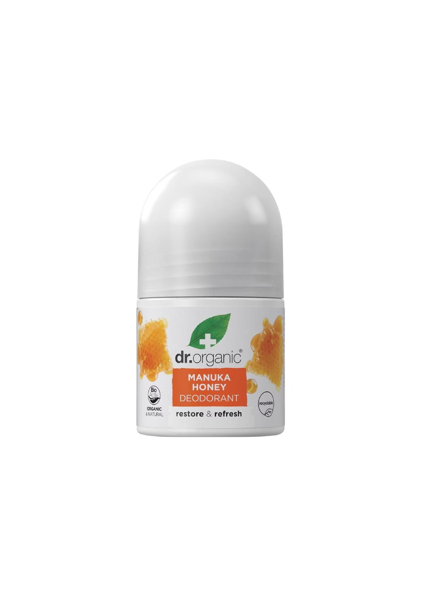 DR ORGANIC Deodorant Roll-on Manuka Honey 50ml