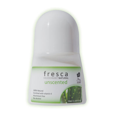Fresca Natural Deodorant Unscented (with Vitamin E) 50ml