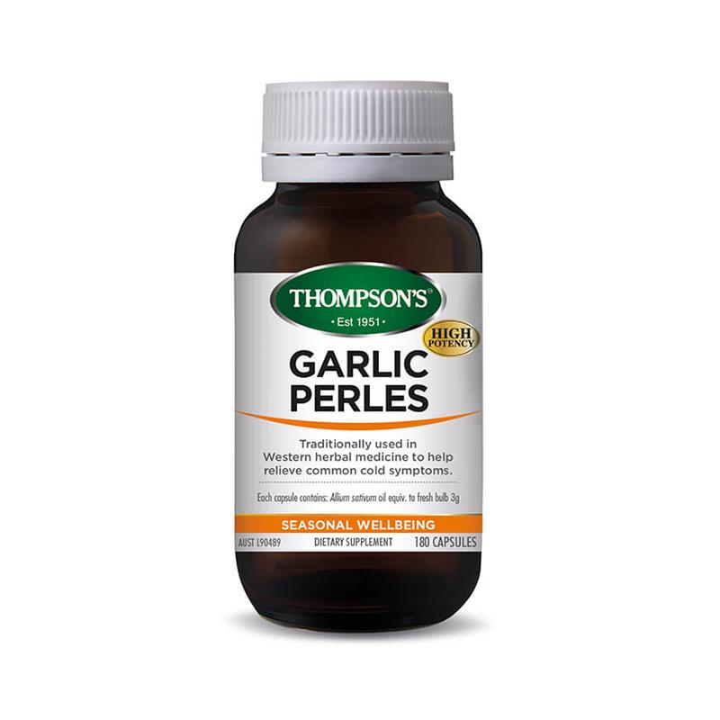 THOMPSONS Garlic Perles 180c