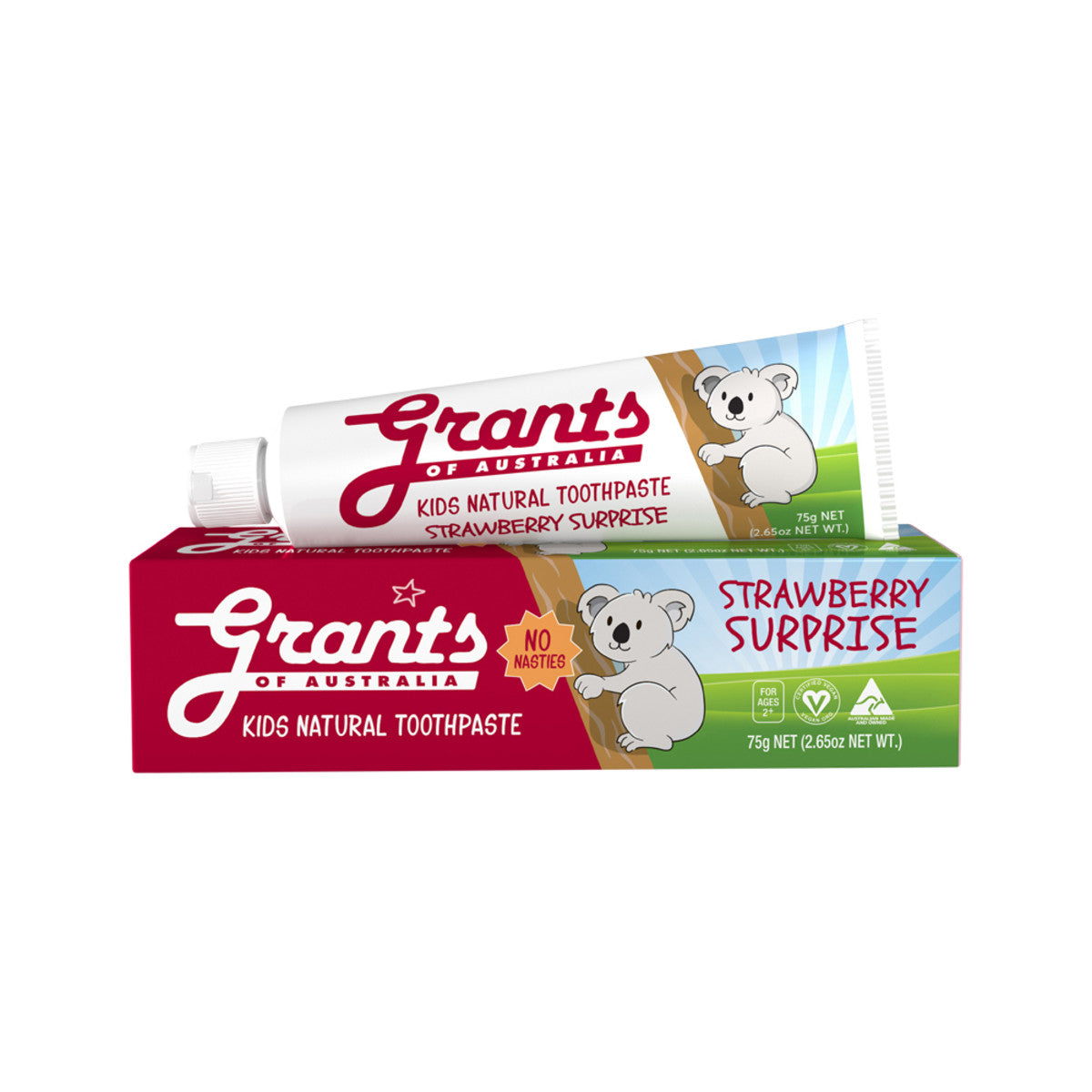 GRANTS Kids Toothpaste Strawberry 75g