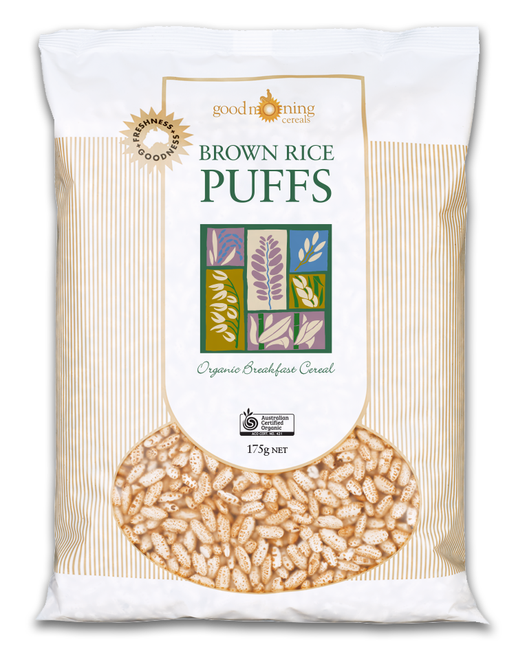 GM CEREALS Brown Rice Puffs 175g