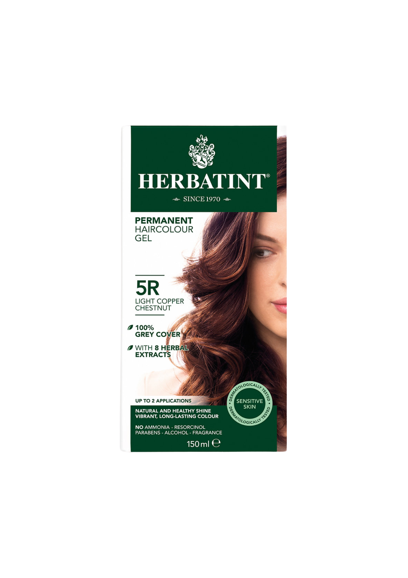 HERBATINT 5R Light Copper Chestnut 150ml