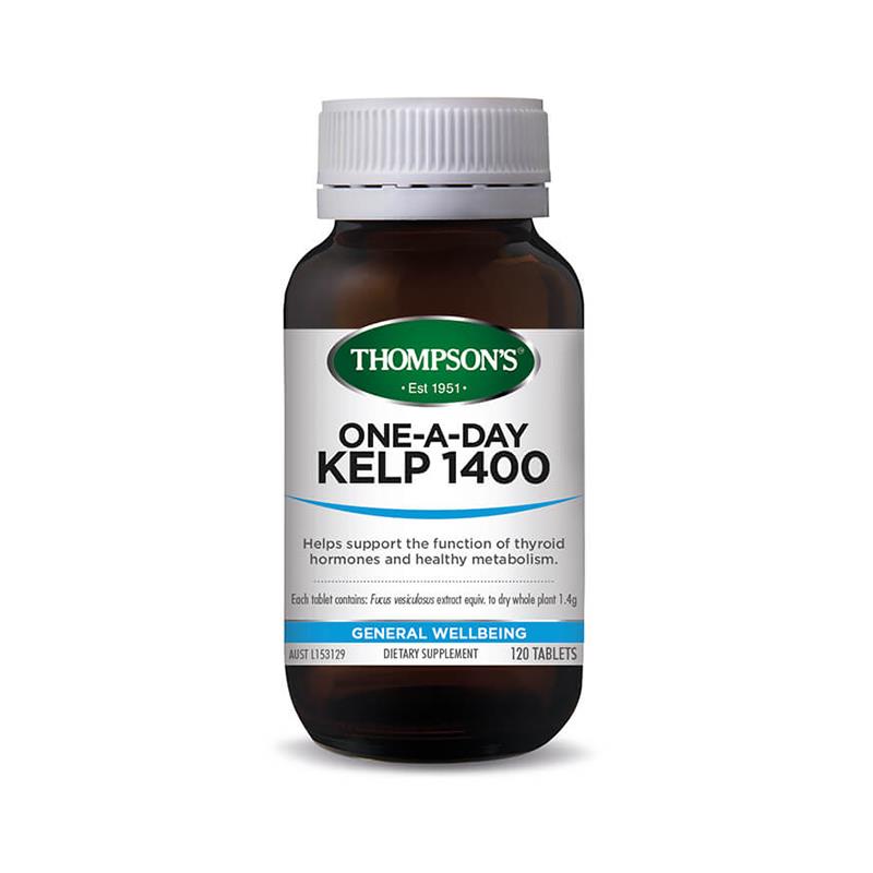 THOMPSONS One-A-Day Kelp 1400mg 120t