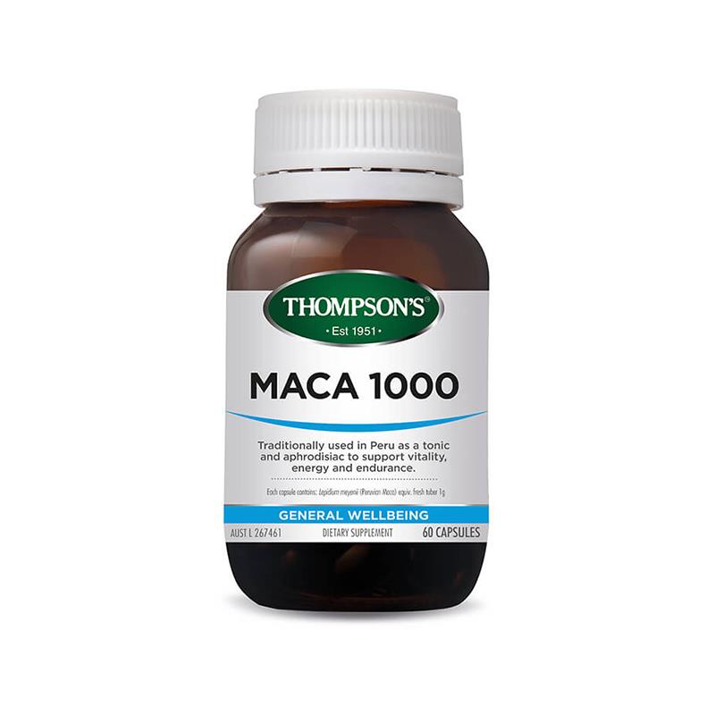 THOMPSONS Maca 1000mg 60c