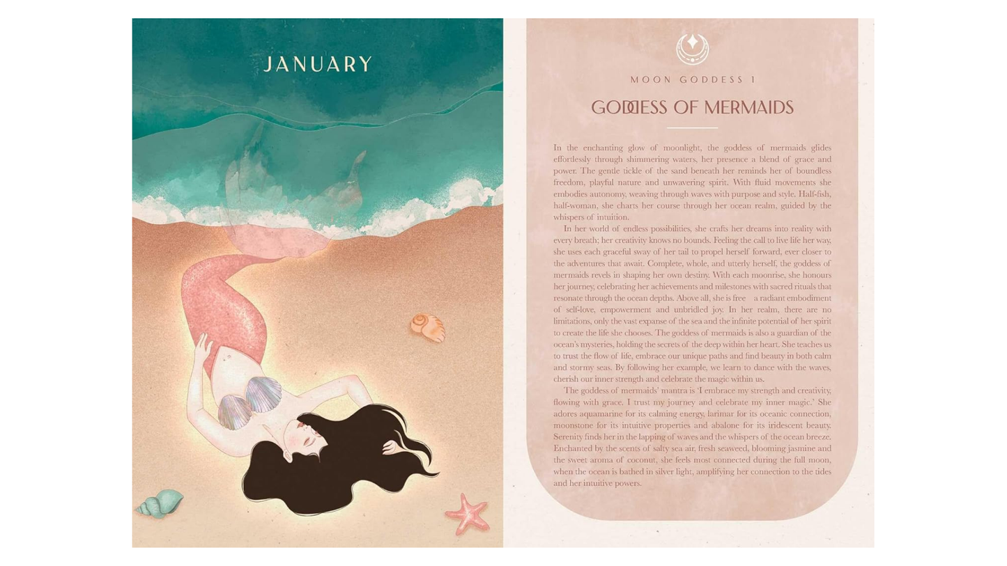 2026 DIARY Moon Goddess - Southern Hemisphere