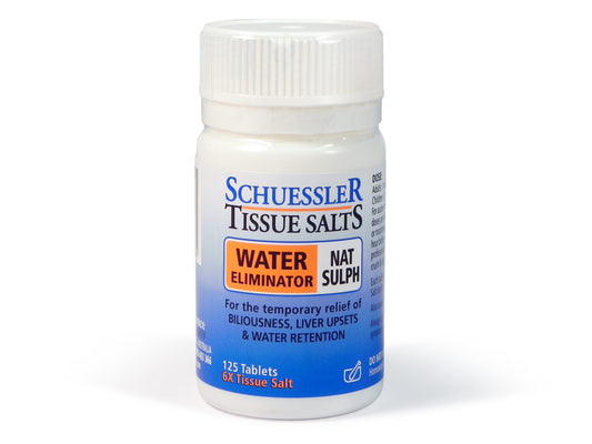 SCHUESSLER Nat Sulph WATER ELIMINATOR 125t