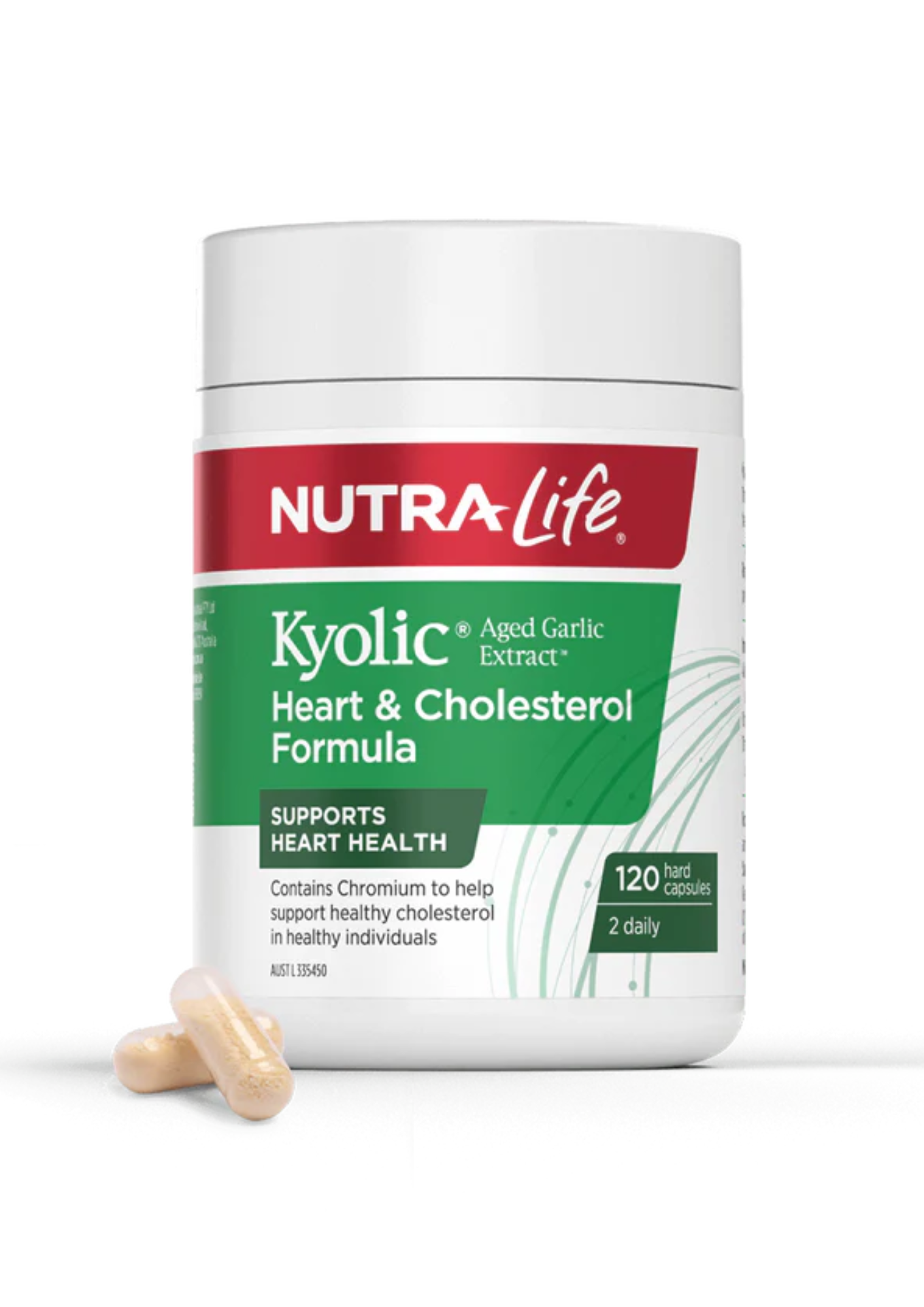 NUTRA-LIFE Kyolic Garlic High Potency 120c