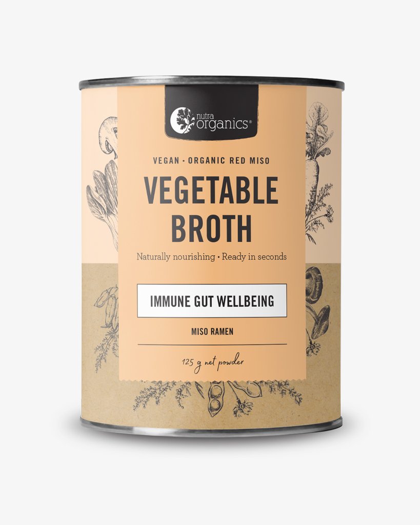Vegetable Broth Nutra Organics Miso Ramen 125g