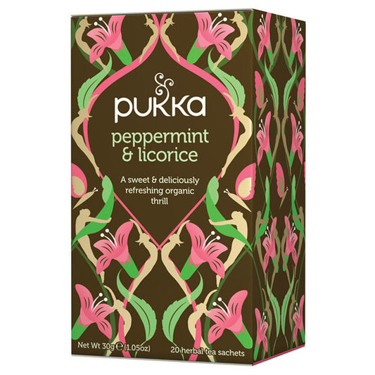 PUKKA Peppermint & Licorice tbags x20