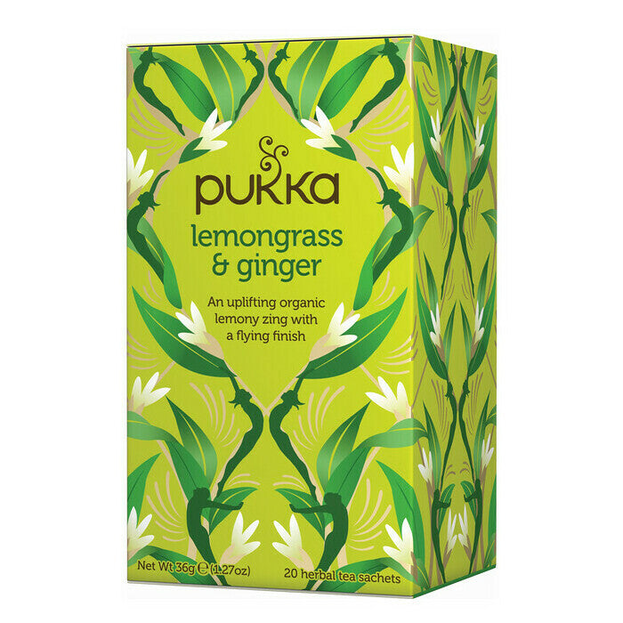 PUKKA Lemongrass & Ginger tbags x20