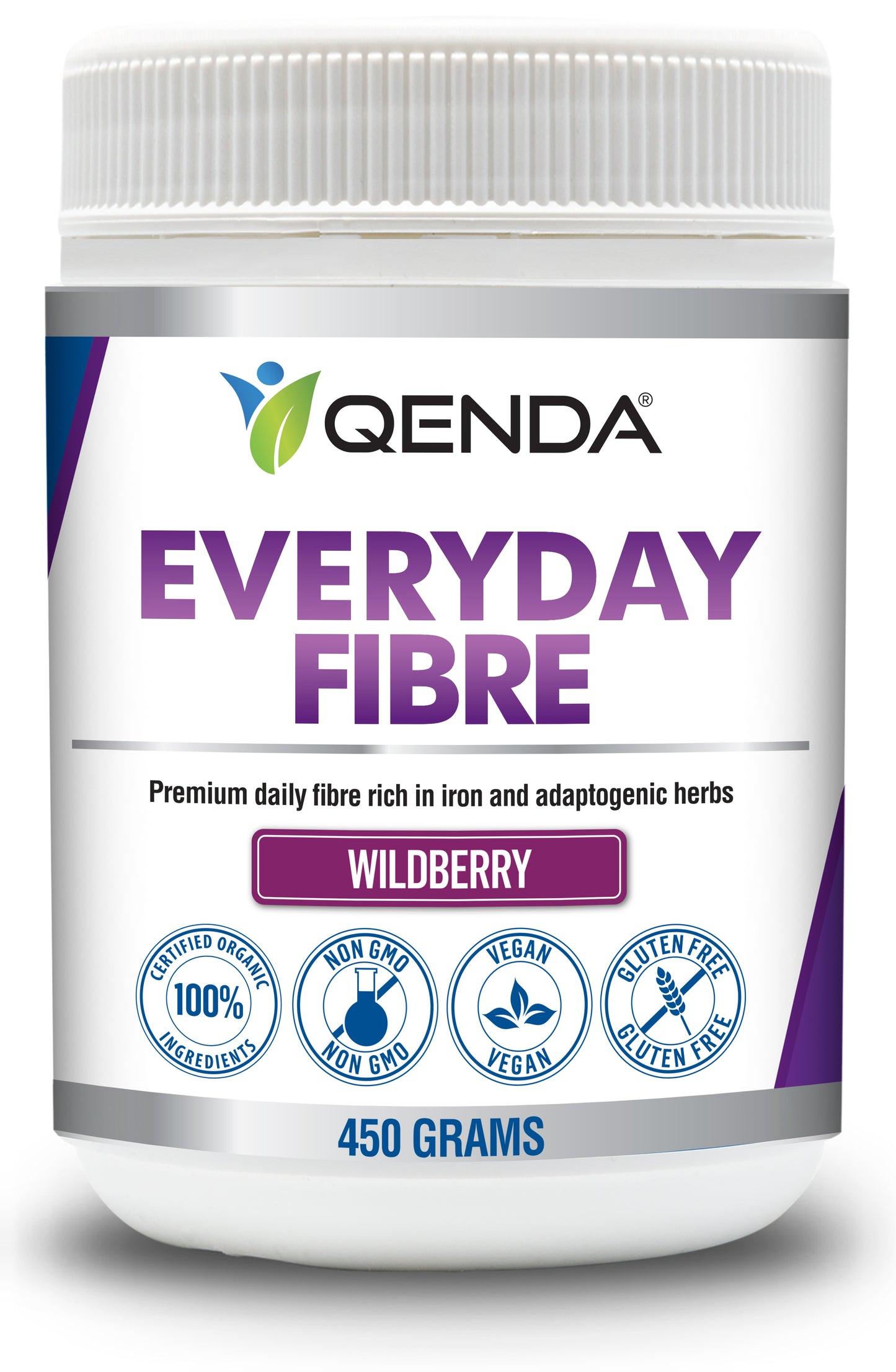 QENDA Everyday Fibre Wildberry 450g