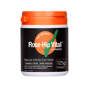 Rose Hip Vital Powder 125g Natural Arthritis Pain Relief