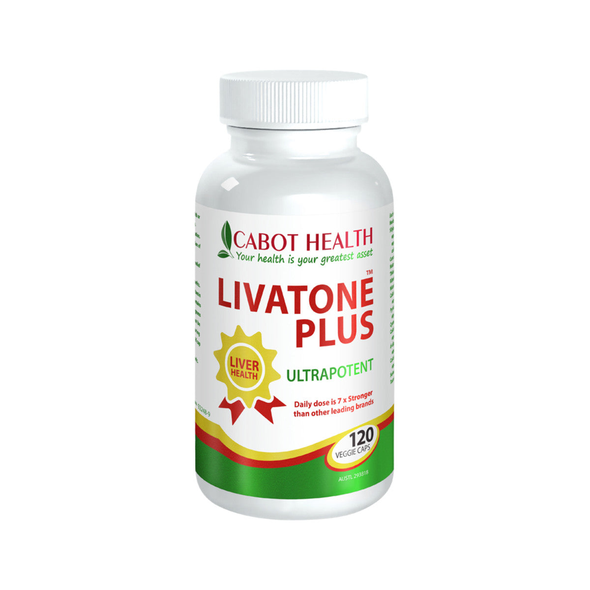 Cabot Livatone Plus with Turmeric 120c