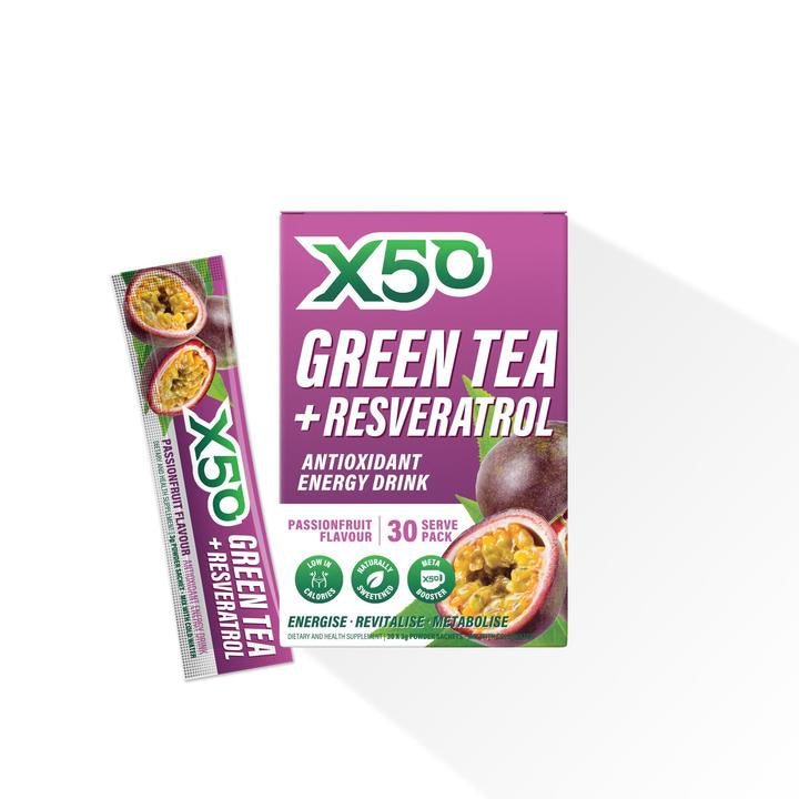 X50 Green Tea Passionfruit x30