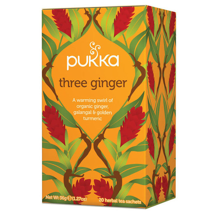 PUKKA Three Ginger tbags x20