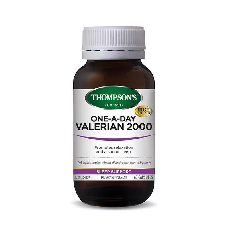 THOMPSONS One-A-Day Valerian 2000mg 60c