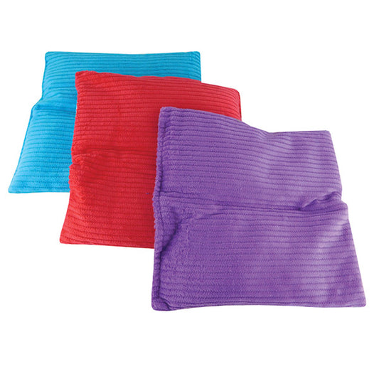 Heat Pack Silicon Beads 18x18cm Corduroy Square (various colours)