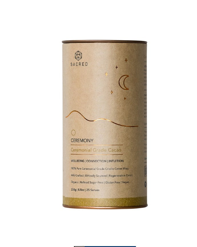 SACRED TASTE Ceremonial Grade Cacao 250g