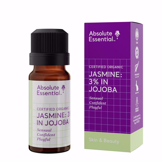 Jasmine 3 percent in Jojoba Organic Essential Oil 10ML