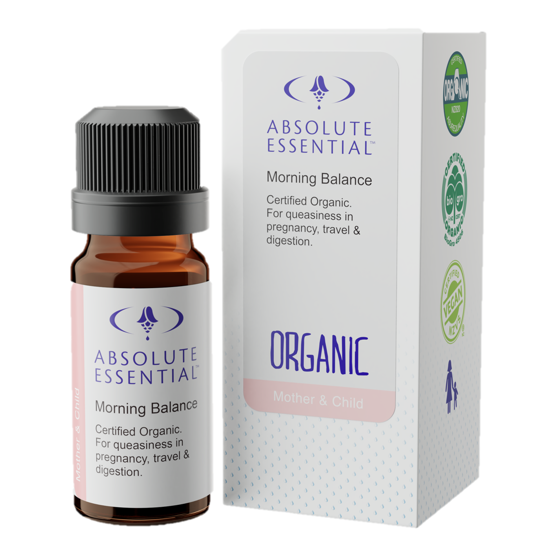 Morning Balance Organic Essential Oil Blend 10ml