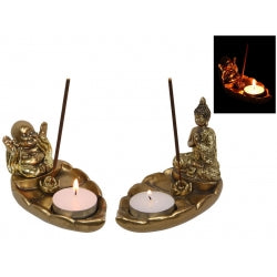 INCENSE HOLDER Buddha 9cm