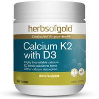 Calcium K2 with D3 180t
