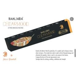 Incense Banjara Cedarwood & Pine Smudge 15g