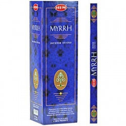INCENSE HEM Myrrh x8