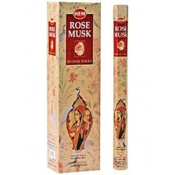 INCENSE HEM GARDEN STICK Rose Musk