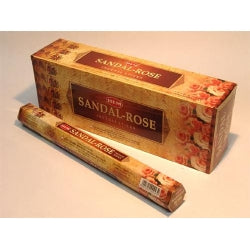 INCENSE HEM HEX Sandal Rose x20