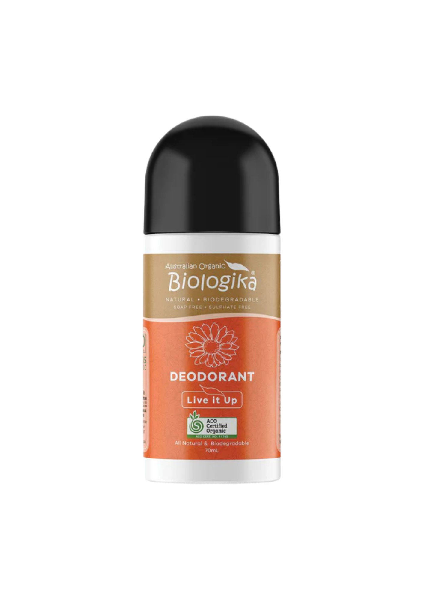 BIOLOGIKA Deodorant Live It Up Roll On 70ml