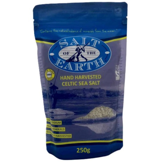 SALT OF THE EARTH Celtic Sea Salt Coarse 250g