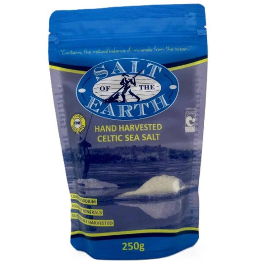 SALT OF THE EARTH Celtic Sea Salt Fine 250g