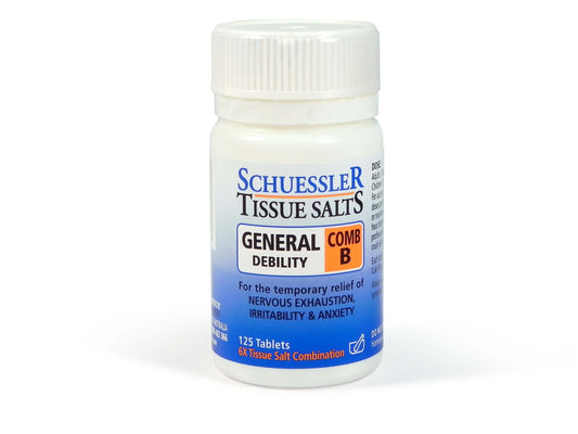 SCHUESSLER Comb B GENERAL DEBILITY 125t