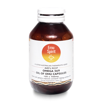 Emu Omega 369 750mg 120 Capsules
