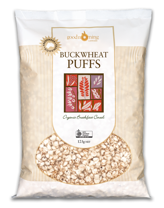 GM CEREALS Buckwheat Puffs 125g